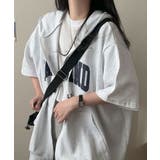 ロゴ入り半袖ジップアップパーカー レディース ブロークコア可愛い | VIVID LADY | 詳細画像58 