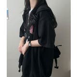 ロゴ入り半袖ジップアップパーカー レディース ブロークコア可愛い | VIVID LADY | 詳細画像63 