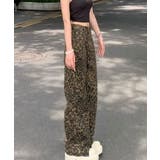 ヒョウ柄 ストレートデニムパンツ | VIVID LADY | 詳細画像6