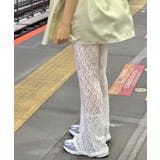 レース スリム フレアパンツ レギンス | VIVID LADY | 詳細画像19