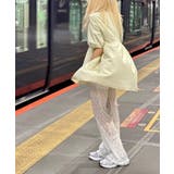レース スリム フレアパンツ レギンス | VIVID LADY | 詳細画像21