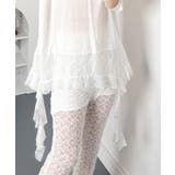 レース スリム フレアパンツ レギンス | VIVID LADY | 詳細画像7