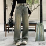 ヴィンテージワイドデニムパンツ レディース ボトムス | VIVID LADY | 詳細画像1 