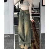ヴィンテージワイドデニムパンツ レディース ボトムス | VIVID LADY | 詳細画像17 