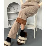 裏起毛ワイドパンツ 秋冬 ワイドパンツ | VIVID LADY | 詳細画像19