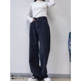 春アシンメトリーポイントデニムパンツ レディース ジーンズ | VIVID LADY | 詳細画像21 