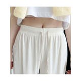 リブワイドパンツ 全4色 レディース | VIVID LADY | 詳細画像5 