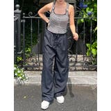 ブラック | カーゴワイドパンツ レディース Y2K | VIVID LADY
