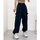 ブラック | パンツ レディース カーゴパンツ | VIVID LADY