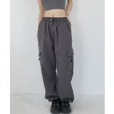 チャコール | パンツ レディース カーゴパンツ | VIVID LADY