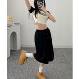 ワイド バミューダ スウェットパンツ 韓国風 | VIVID LADY | 詳細画像10