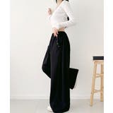 サイドウエストタック ワイド スウェットパンツ | VIVID LADY | 詳細画像15 