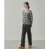 ベロアコーデュロイ イージーワイドパンツ | VIVID LADY | 詳細画像5 