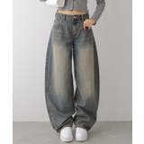 カーブワイドデニムパンツ | VIVID LADY | 詳細画像1