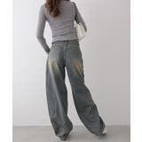 カーブワイドデニムパンツ | VIVID LADY | 詳細画像15