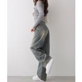 カーブワイドデニムパンツ | VIVID LADY | 詳細画像18