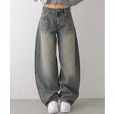 カーブワイドデニムパンツ | VIVID LADY | 詳細画像4