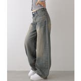 カーブワイドデニムパンツ | VIVID LADY | 詳細画像5