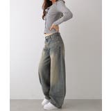 カーブワイドデニムパンツ | VIVID LADY | 詳細画像6