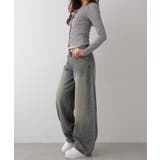 カーブワイドデニムパンツ | VIVID LADY | 詳細画像7