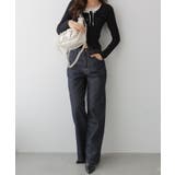 ノンウォッシュ ワイドデニムパンツ | VIVID LADY | 詳細画像6 