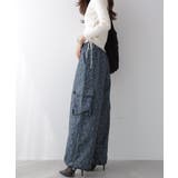 カモフラ柄 イージーカーゴパンツ | VIVID LADY | 詳細画像7 