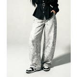 ヒョウ柄 ワイドカーブデニムパンツ | VIVID LADY | 詳細画像5 