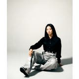 ヒョウ柄 ワイドカーブデニムパンツ | VIVID LADY | 詳細画像6 