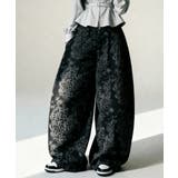 ヒョウ柄 ワイドカーブデニムパンツ | VIVID LADY | 詳細画像17 