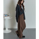 ノンウォッシュ ボリュームカーブデニム | VIVID LADY | 詳細画像5 