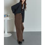 ノンウォッシュ ボリュームカーブデニム | VIVID LADY | 詳細画像6 