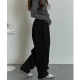 ノンウォッシュ ボリュームカーブデニム | VIVID LADY | 詳細画像33 