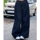 ウエスト調整可能 カーブワイドデニムパンツ | VIVID LADY | 詳細画像15 