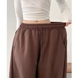 ナンバープリントワイドスウェットパンツ | VIVID LADY | 詳細画像9 