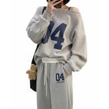 オーバーサイズ スウェットセットアップ | VIVID LADY | 詳細画像7 