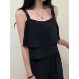 フリルブラウス+ロングパンツ セット 韓国ファッション | VIVID LADY | 詳細画像9