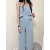 フリルブラウス+ロングパンツ セット 韓国ファッション | VIVID LADY | 詳細画像16