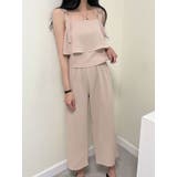 フリルブラウス+ロングパンツ セット 韓国ファッション | VIVID LADY | 詳細画像17