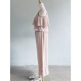 フリルブラウス+ロングパンツ セット 韓国ファッション | VIVID LADY | 詳細画像3