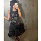 フラワープリントトップス レディース ボリュームスカート | VIVID LADY | 詳細画像15 