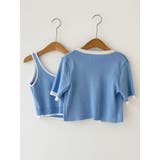 カーディガンタンクトップニットアンサンブル ニットカーデ タンクトップ | VIVID LADY | 詳細画像7