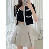 カーディガンタンクトップニットアンサンブル ニットカーデ タンクトップ | VIVID LADY | 詳細画像5