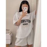 2点セット半袖トレーナー+ショートパンツ Y2K セットアップ | VIVID LADY | 詳細画像7