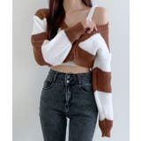 ブラウン | セットアップ レディース ニット | VIVID LADY