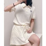ポロカラーTシャツ ショートパンツ セットアップ | VIVID LADY | 詳細画像13