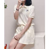 ポロカラーTシャツ ショートパンツ セットアップ | VIVID LADY | 詳細画像18