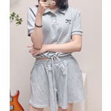 ポロカラーTシャツ ショートパンツ セットアップ | VIVID LADY | 詳細画像3