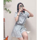 ポロカラーTシャツ ショートパンツ セットアップ | VIVID LADY | 詳細画像4
