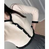 バイカラーニットカーディガンアンサンブル | VIVID LADY | 詳細画像10