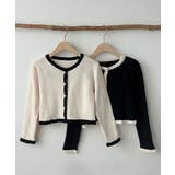 バイカラーニットカーディガンアンサンブル | VIVID LADY | 詳細画像14